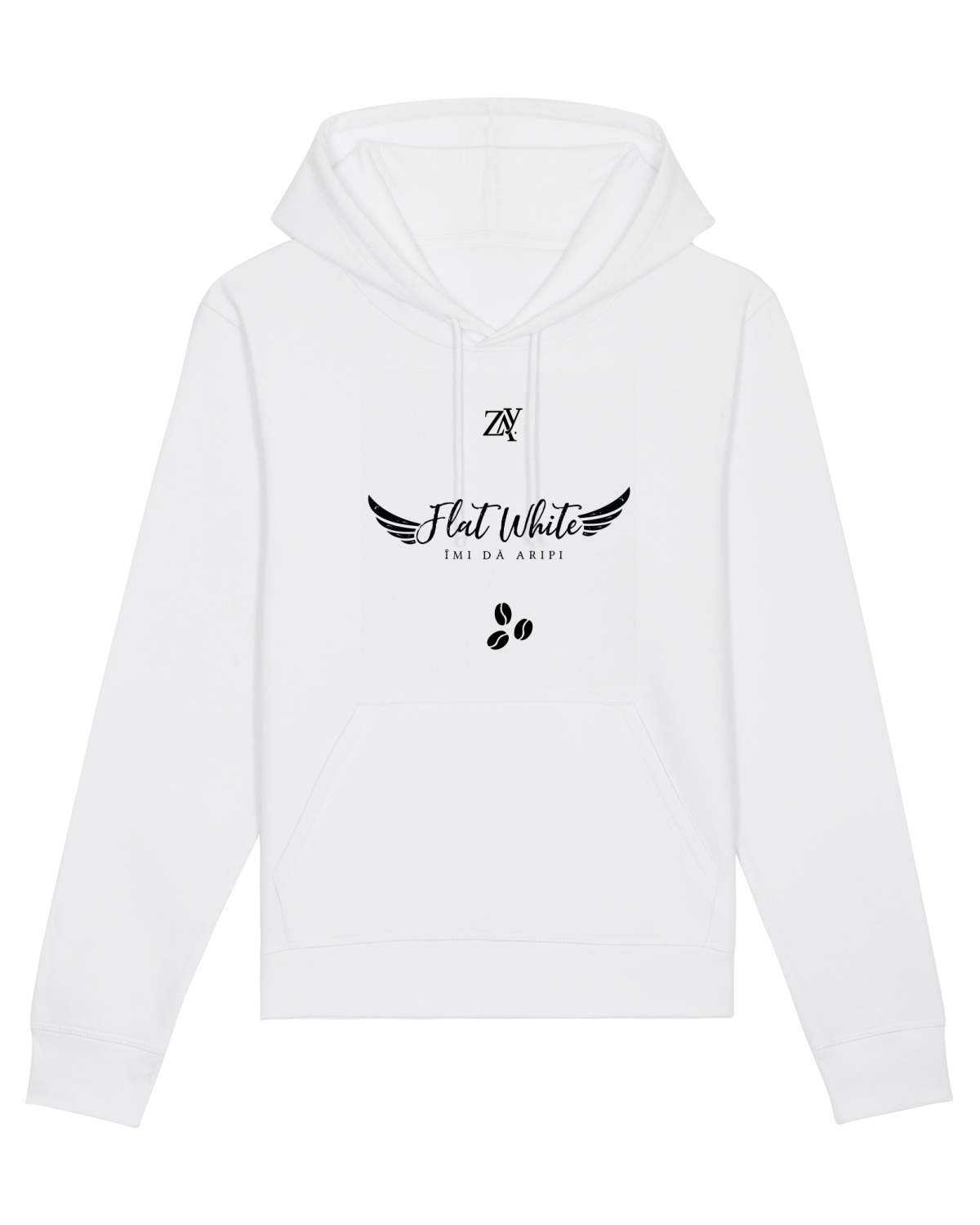 Hanorac Unisex Drummer White