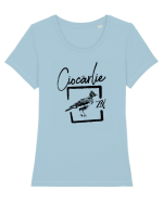 CIOCÂRLIE Tricou mânecă scurtă guler larg fitted Damă Expresser