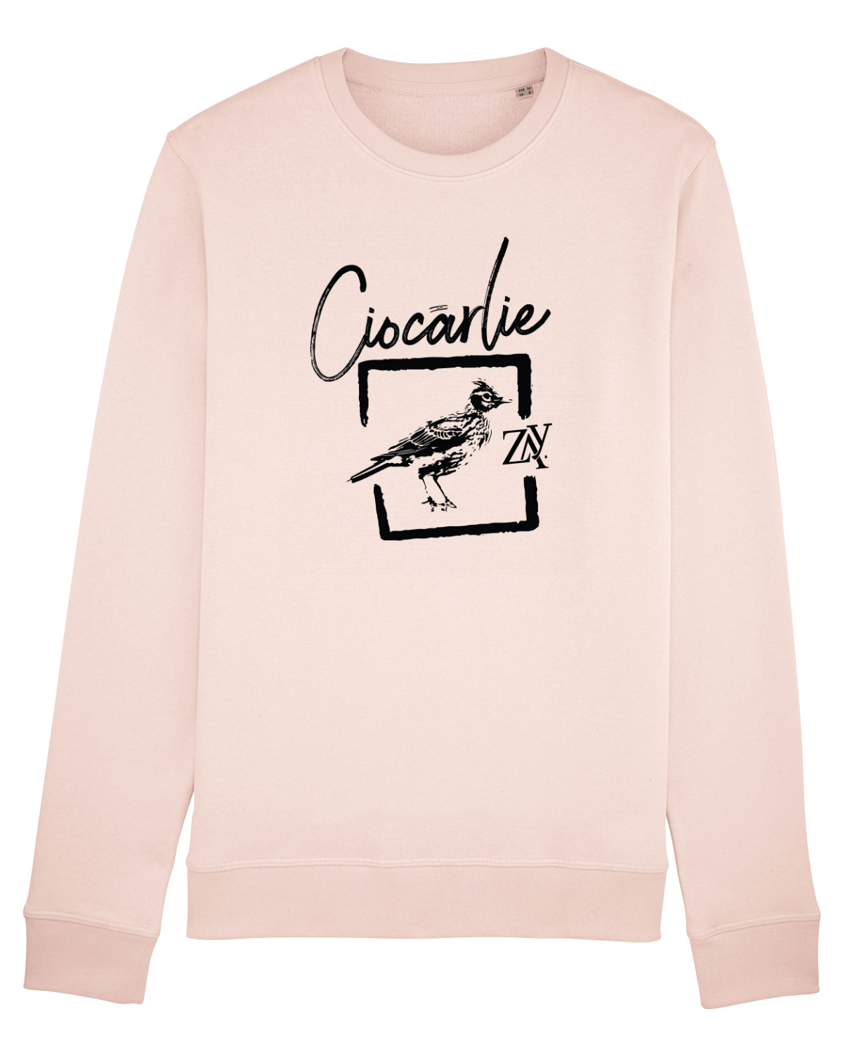 Bluză mânecă lungă Unisex Rise Candy Pink