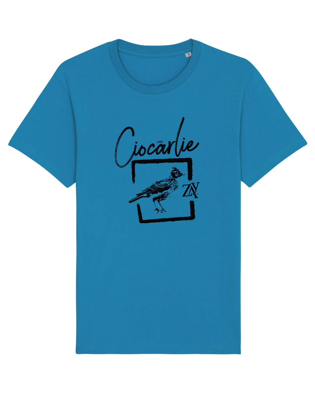 Tricou mânecă scurtă Unisex Rocker Azur