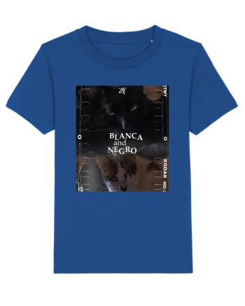 Blanca  and Negro Majorelle Blue