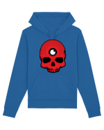 3rd eye, vinyl skull head red Hanorac Unisex Drummer