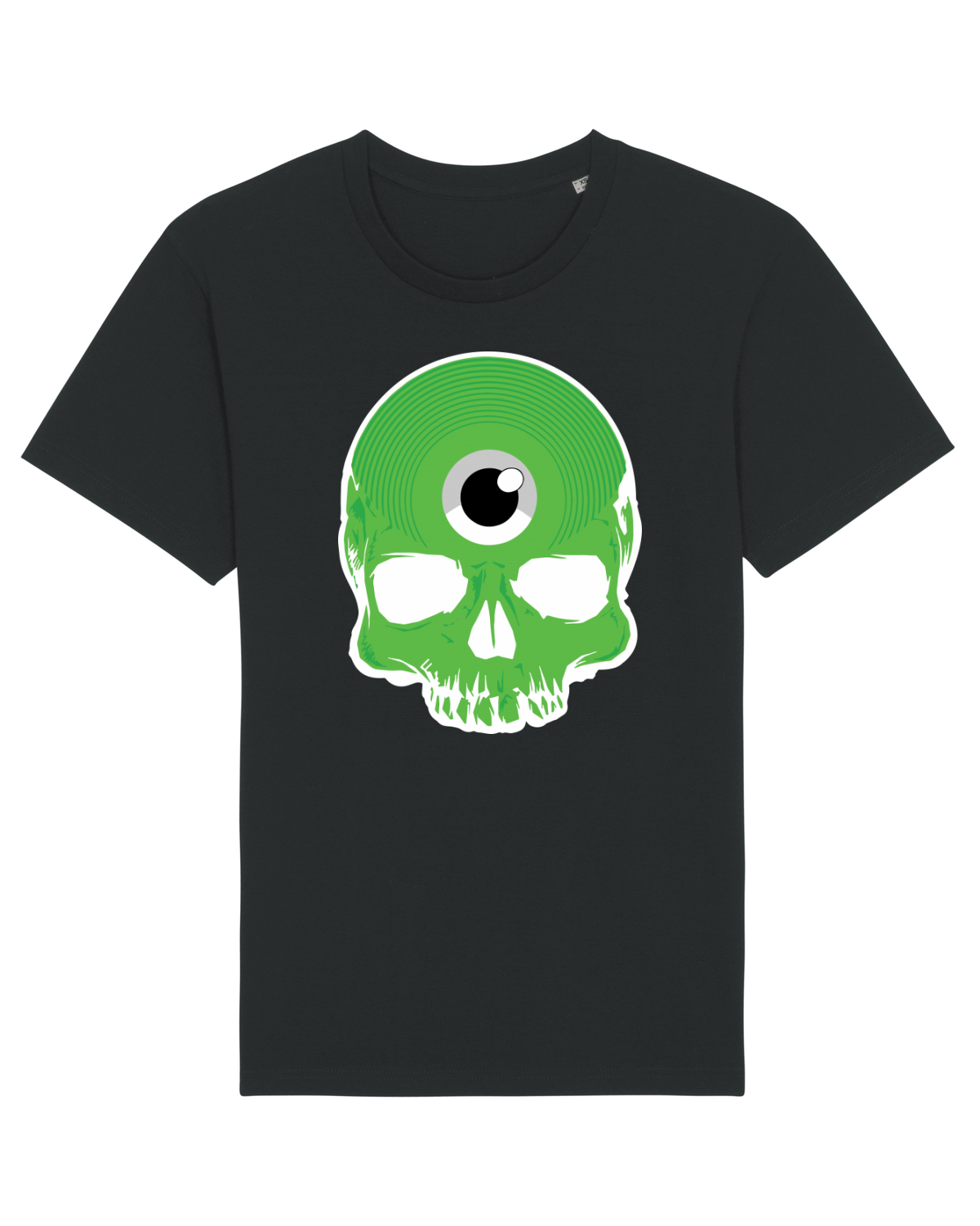 Tricou mânecă scurtă Unisex Rocker Black