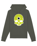 3rd eye, vinyl skull head yellow Hanorac Unisex Drummer