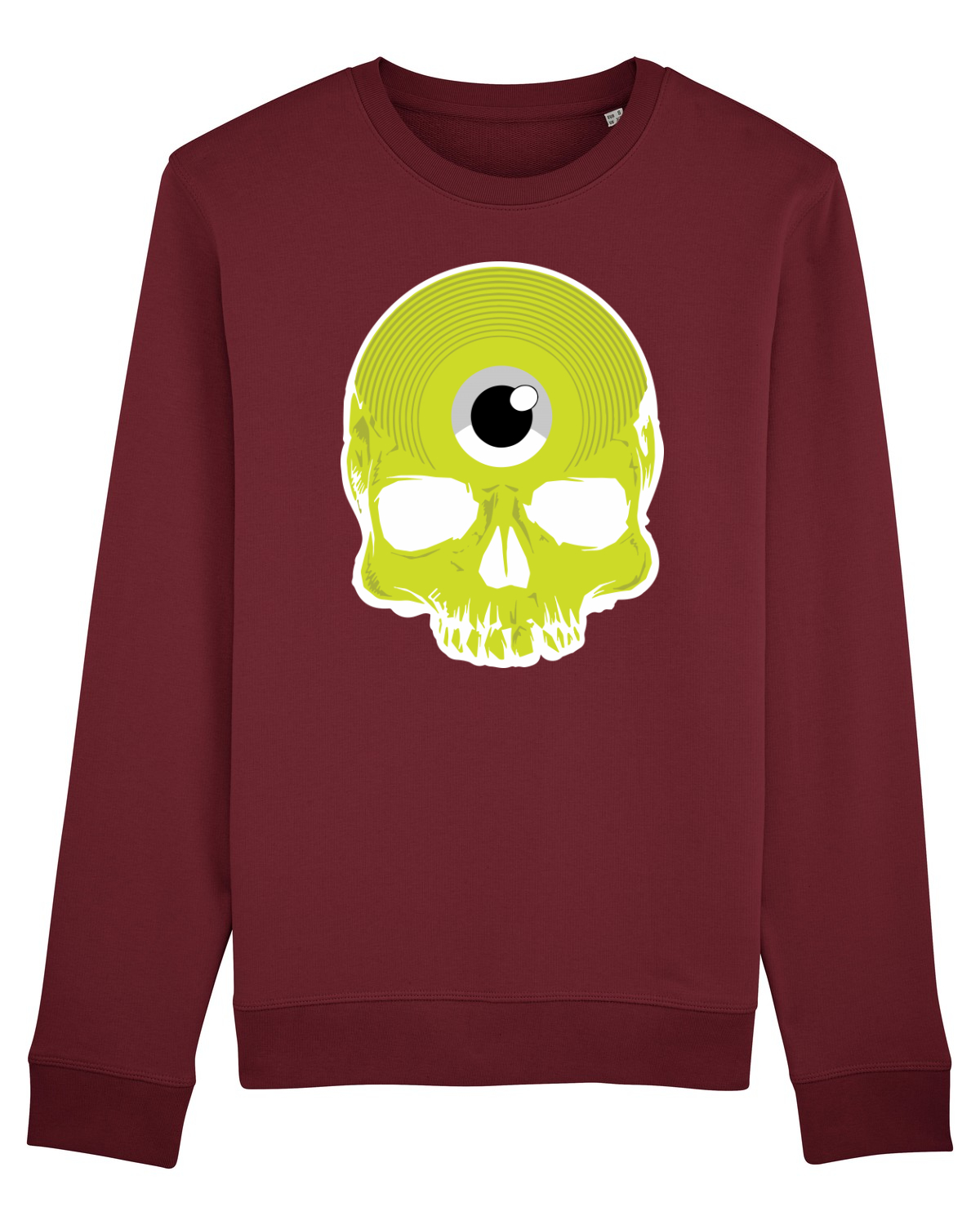 Bluză mânecă lungă Unisex Rise Burgundy