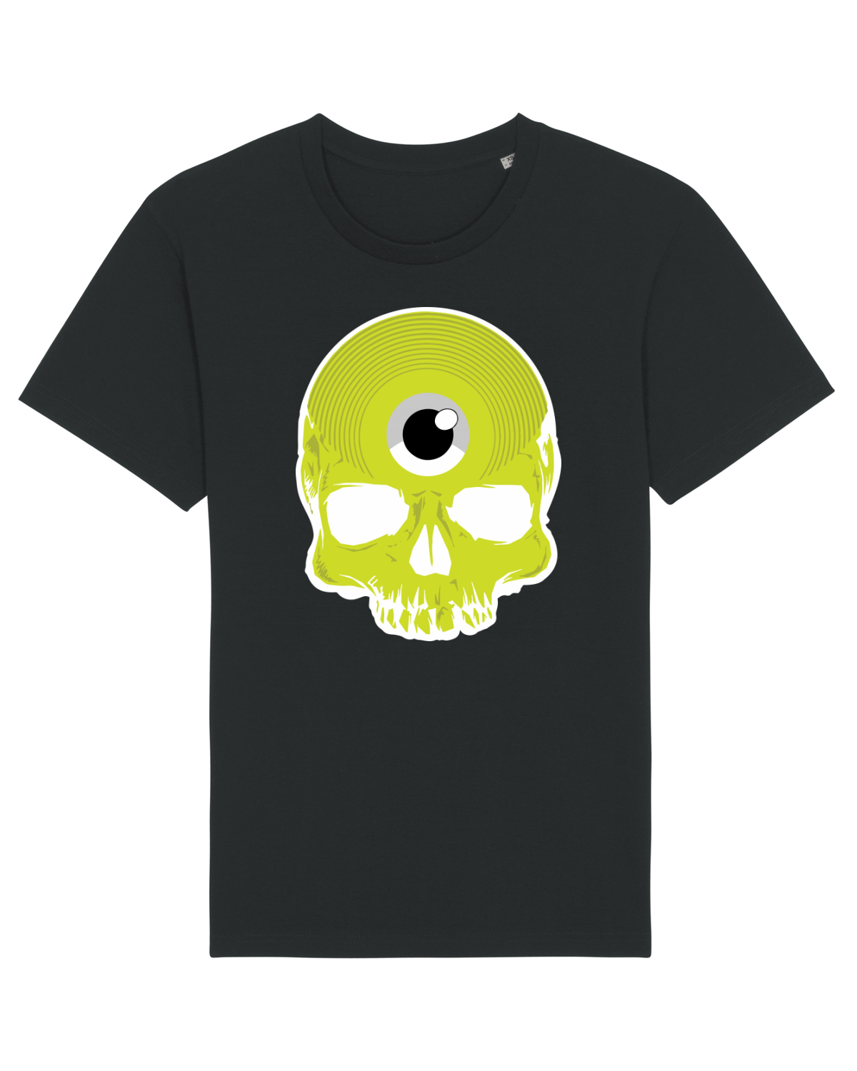 Tricou mânecă scurtă Unisex Rocker Black