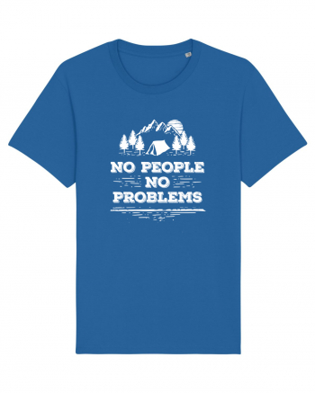 CAMPING - No People No Problems Royal Blue