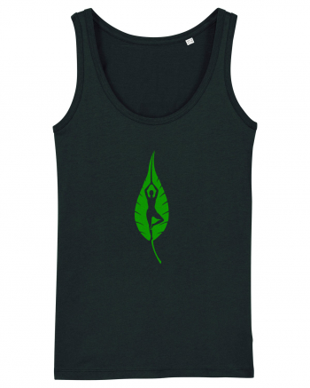 Yoga Leaf Black