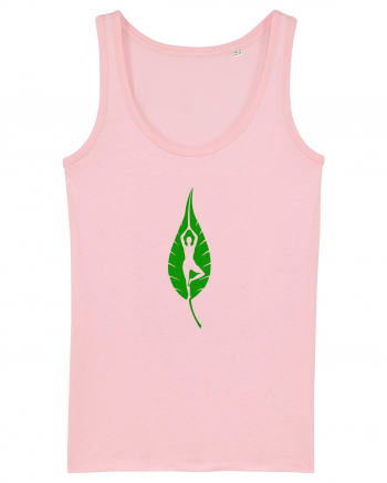 Yoga Leaf Cotton Pink