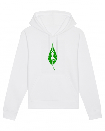 Yoga Leaf White