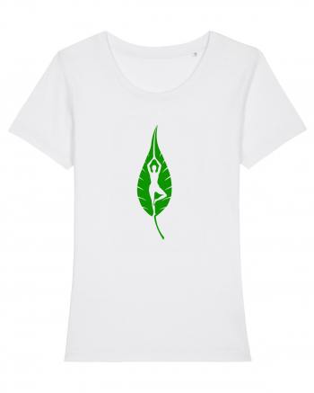 Yoga Leaf White