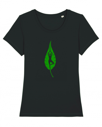 Yoga Leaf Black