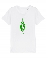 Yoga Leaf Tricou mânecă scurtă  Copii Mini Creator