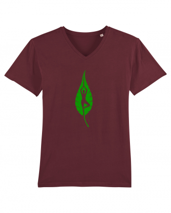 Yoga Leaf Burgundy