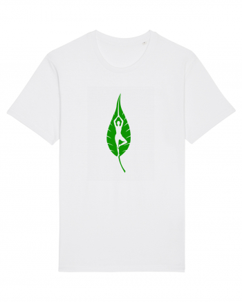 Yoga Leaf White