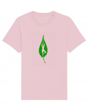 Yoga Leaf Cotton Pink