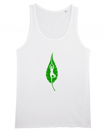 Yoga Leaf White