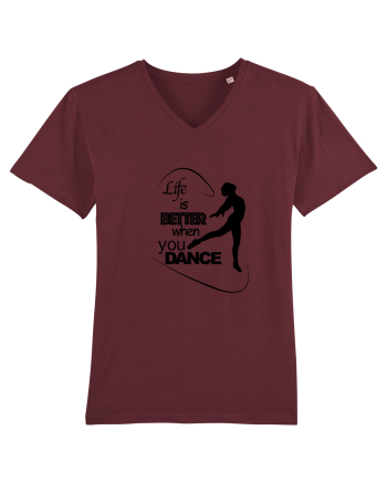 Dancer Life Burgundy