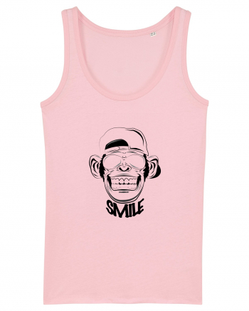 Monkey Smile Cotton Pink