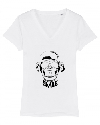 Monkey Smile White