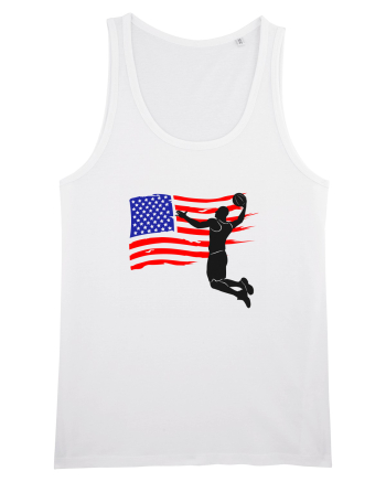 NBA USA White
