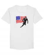 NFL USA Tricou mânecă scurtă guler larg Bărbat Skater