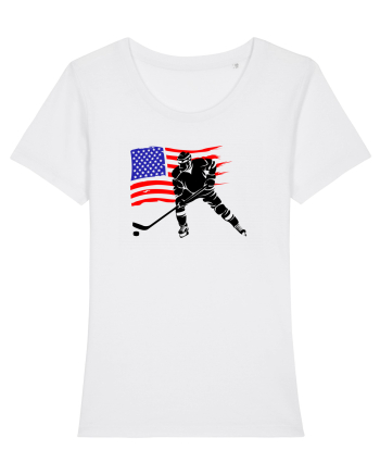 NHL USA White