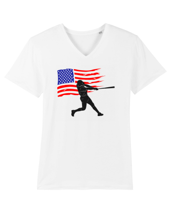 MLB USA White