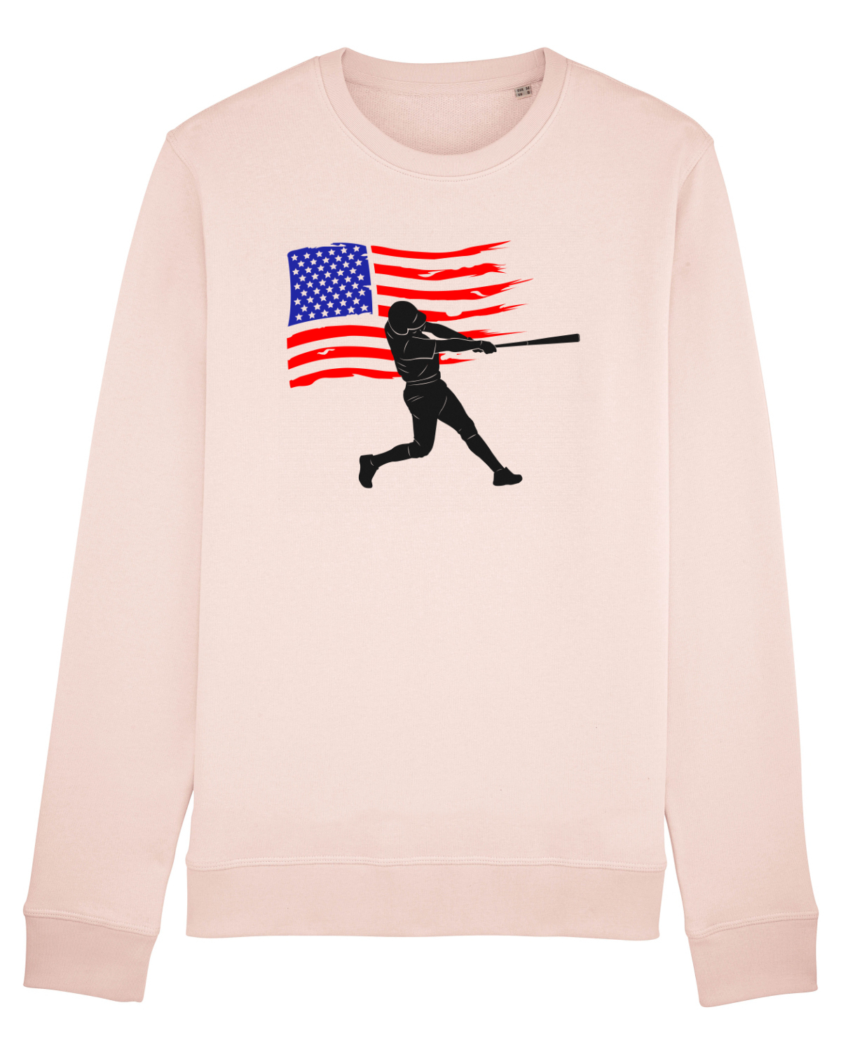 Bluză mânecă lungă Unisex Rise Candy Pink