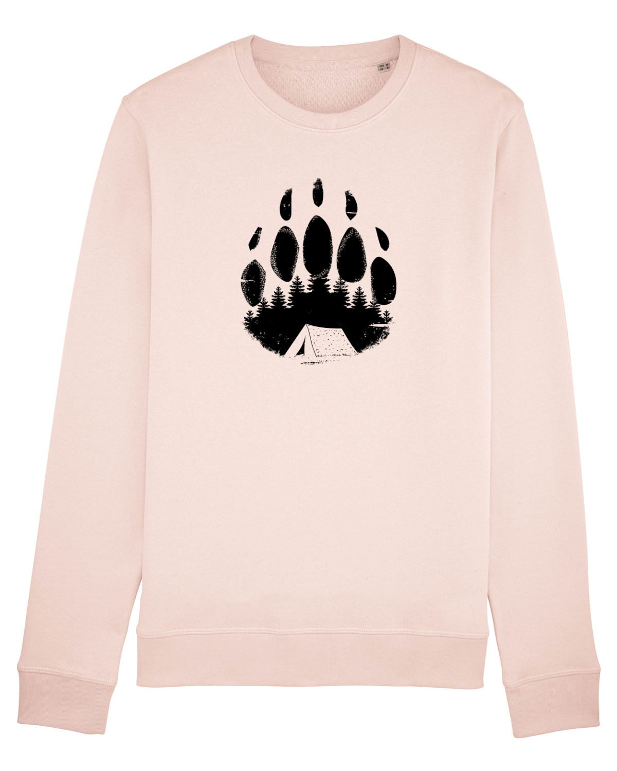 Bluză mânecă lungă Unisex Rise Candy Pink
