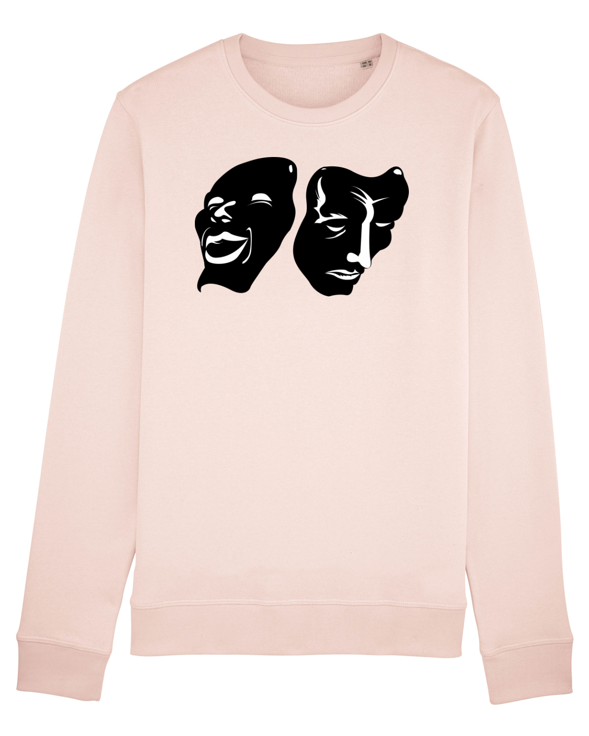 Bluză mânecă lungă Unisex Rise Candy Pink