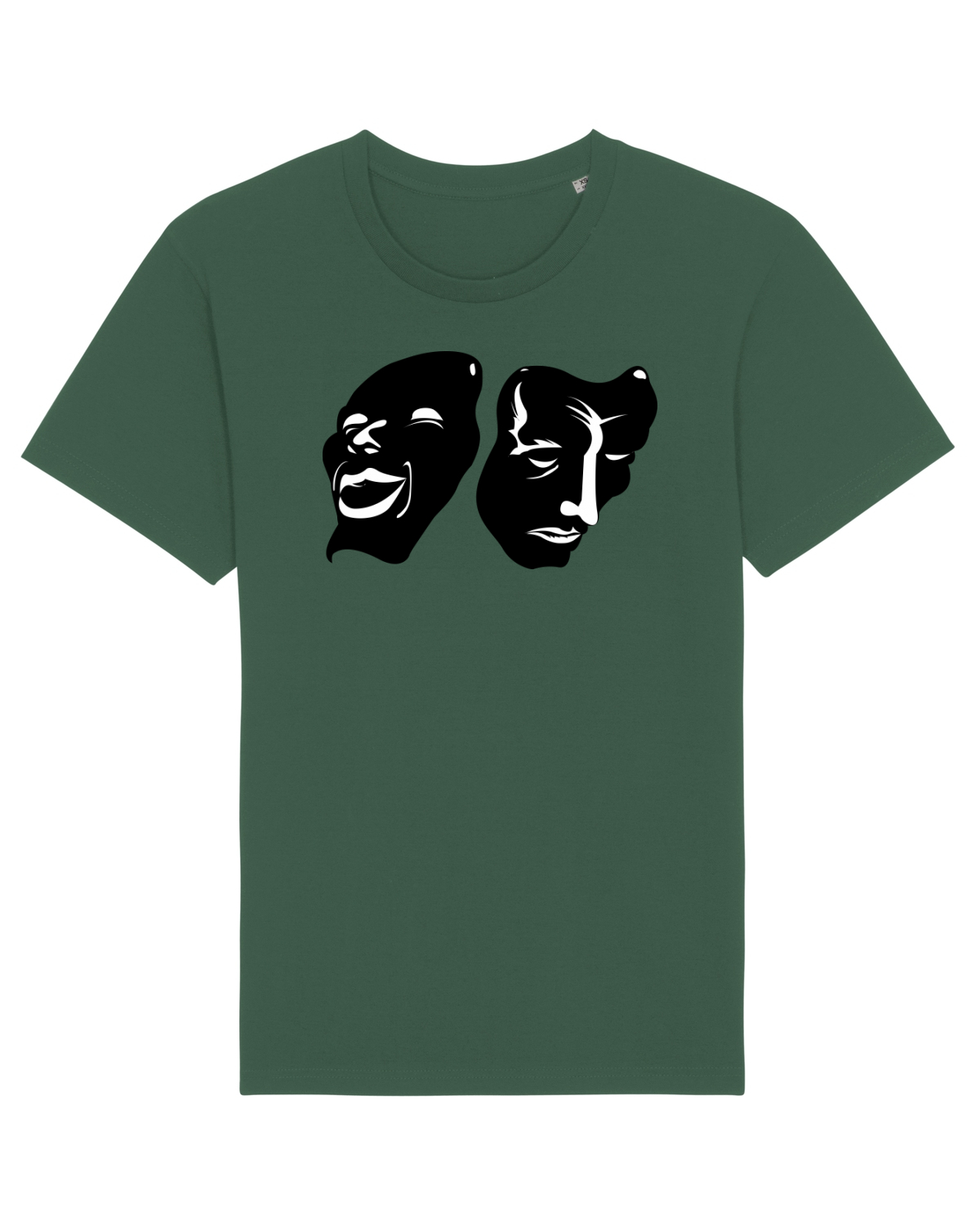Tricou mânecă scurtă Unisex Rocker Bottle Green