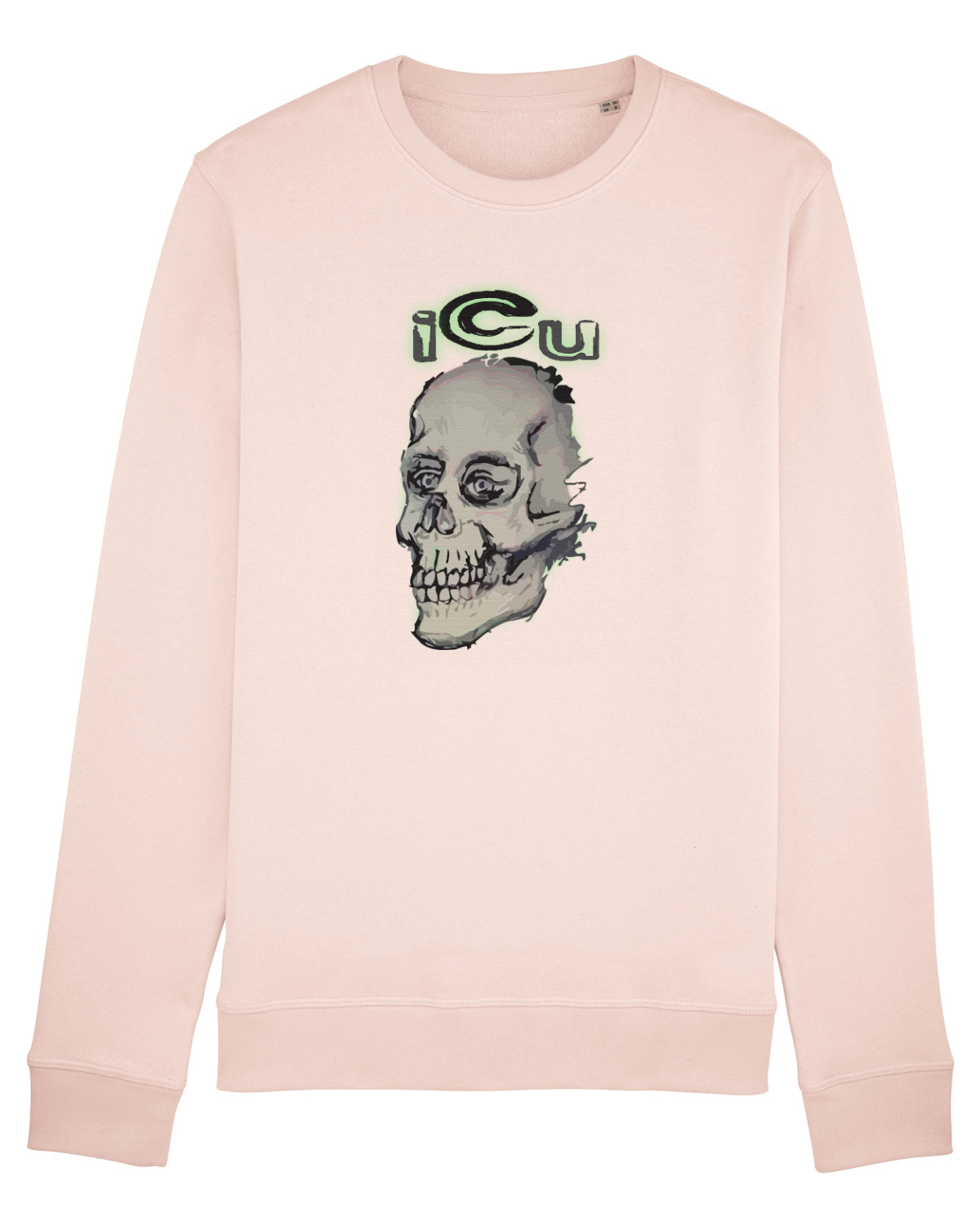 Bluză mânecă lungă Unisex Rise Candy Pink