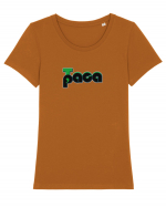 tzaca paca 2 Tricou mânecă scurtă guler larg fitted Damă Expresser