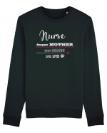 Nurse- Super mother -goof friend -coffee lover Bluză mânecă lungă Unisex Rise