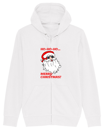 Santa  wishes you a Merry Christmas White