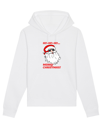 Santa  wishes you a Merry Christmas White