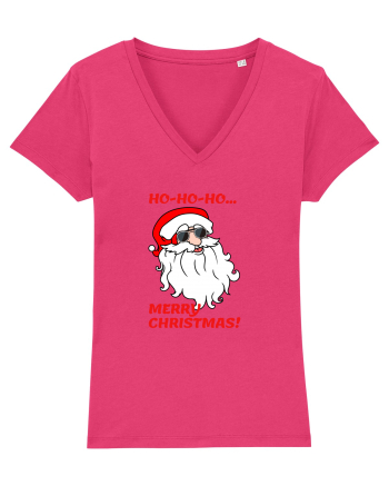 Santa  wishes you a Merry Christmas Raspberry