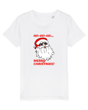 Santa  wishes you a Merry Christmas White