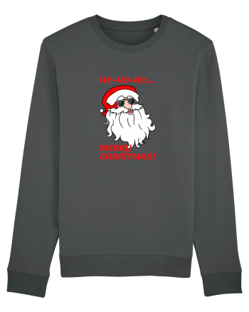 Santa  wishes you a Merry Christmas Anthracite