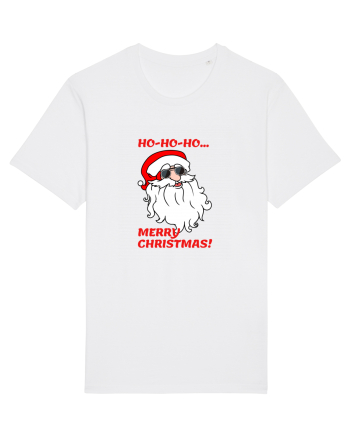 Santa  wishes you a Merry Christmas White