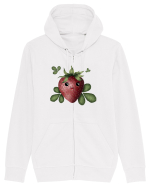 Strawberry Hanorac cu fermoar Unisex Connector