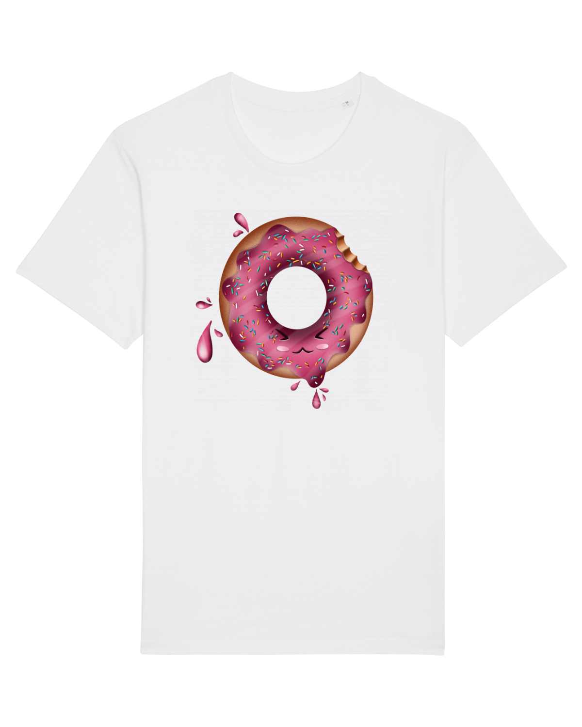 Tricou mânecă scurtă Unisex Rocker White