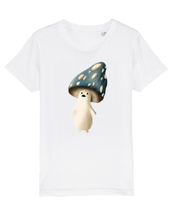 Blue Mushroom White