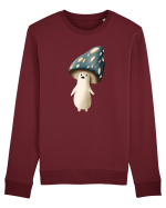 Blue Mushroom Bluză mânecă lungă Unisex Rise