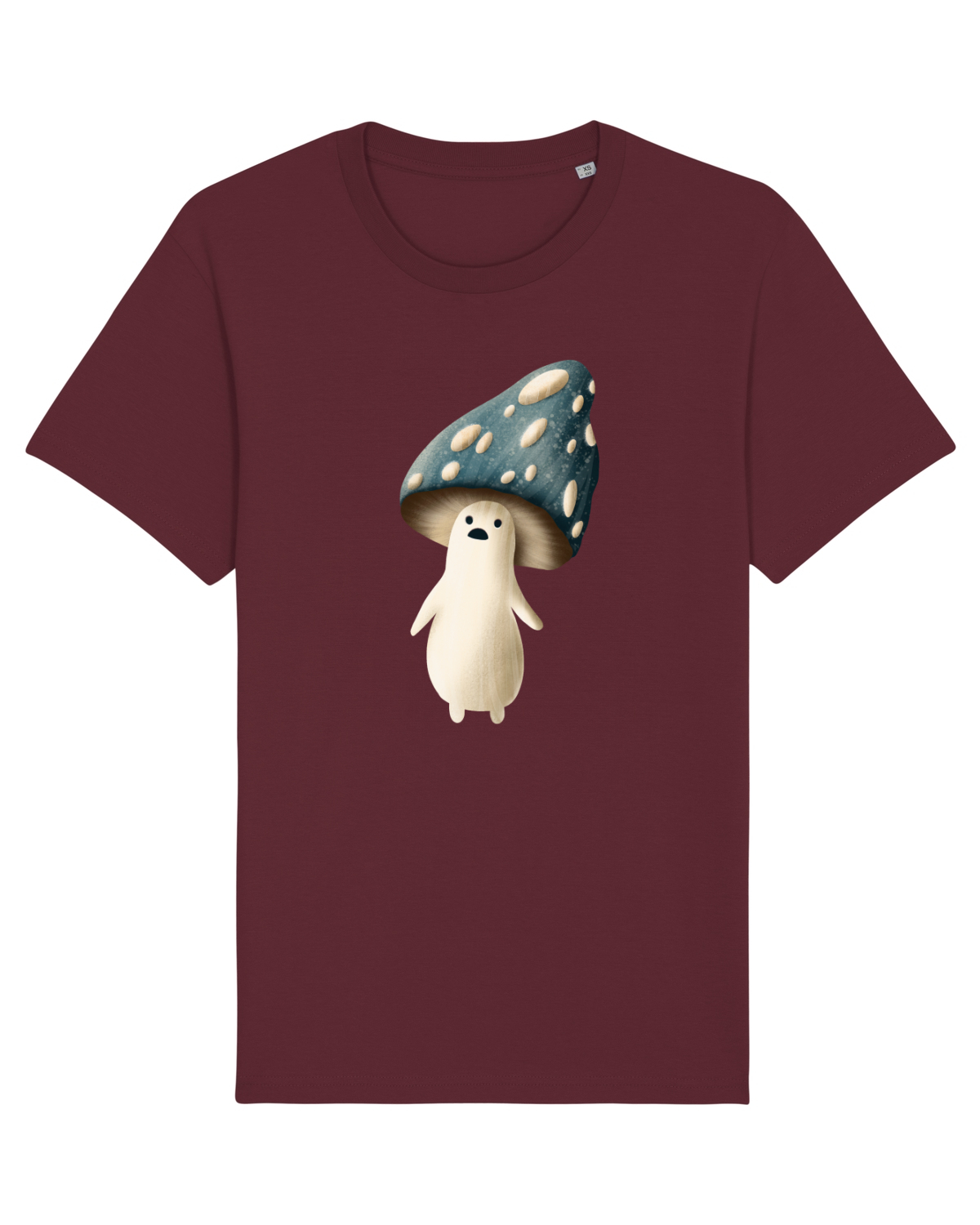 Tricou mânecă scurtă Unisex Rocker Burgundy
