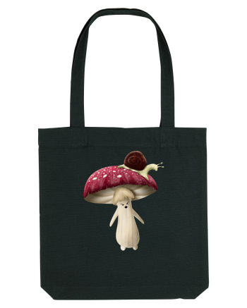 Red Mushroom Black