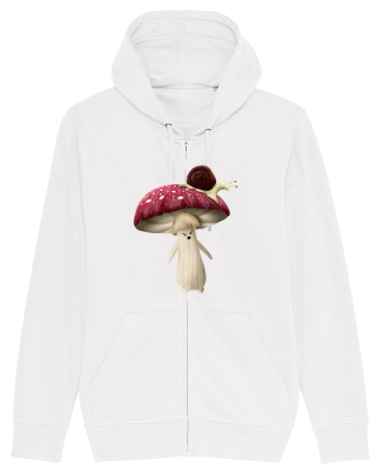 Red Mushroom White