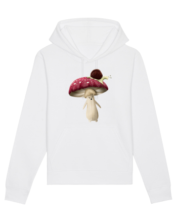 Red Mushroom White