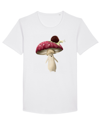 Red Mushroom White